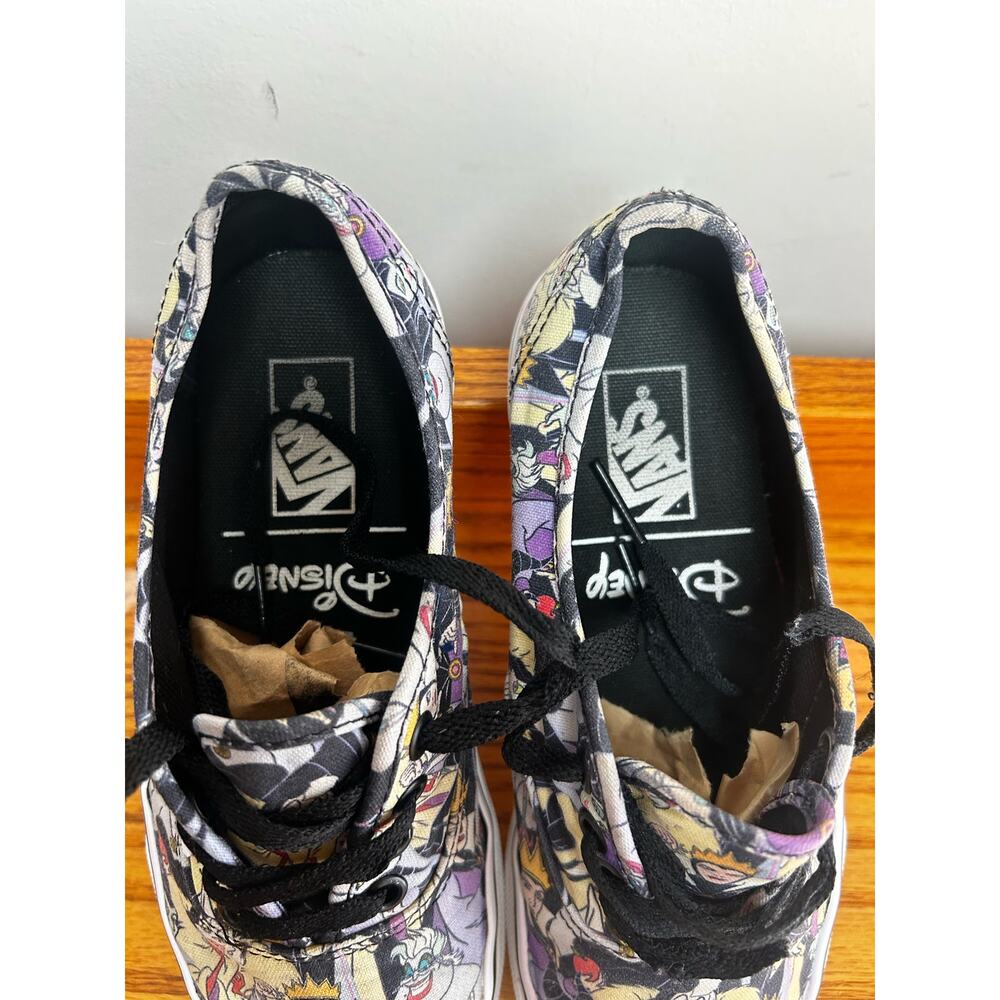 Vans Women's Size 6 Disney Villains Ursula Cruella Shoes Sneakers Skater - Picture 8 of 9